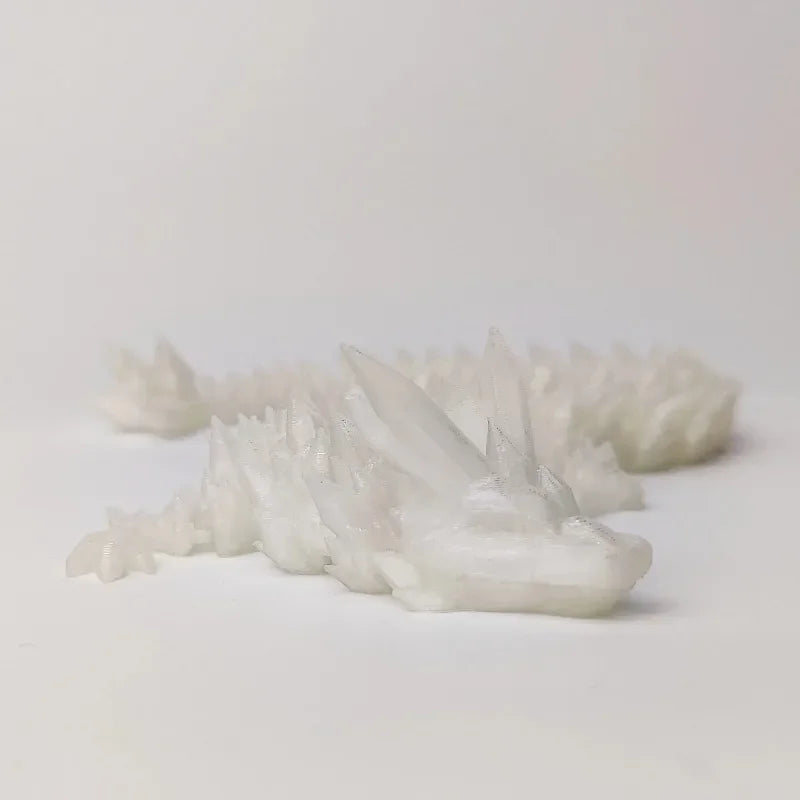 Divine Dragon Statue Printed Night Light Dragon Sculpture Aquarium Decoration Theme Adult Bedroom Desktop Ornament Car Ornament