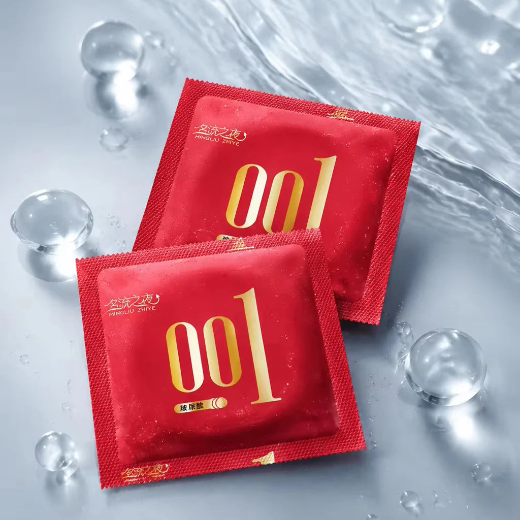 50pcs 0.01 Ultra Thin Condoms Latex Safe Sex Protection Lubricated Contraceptive Male Adult Products