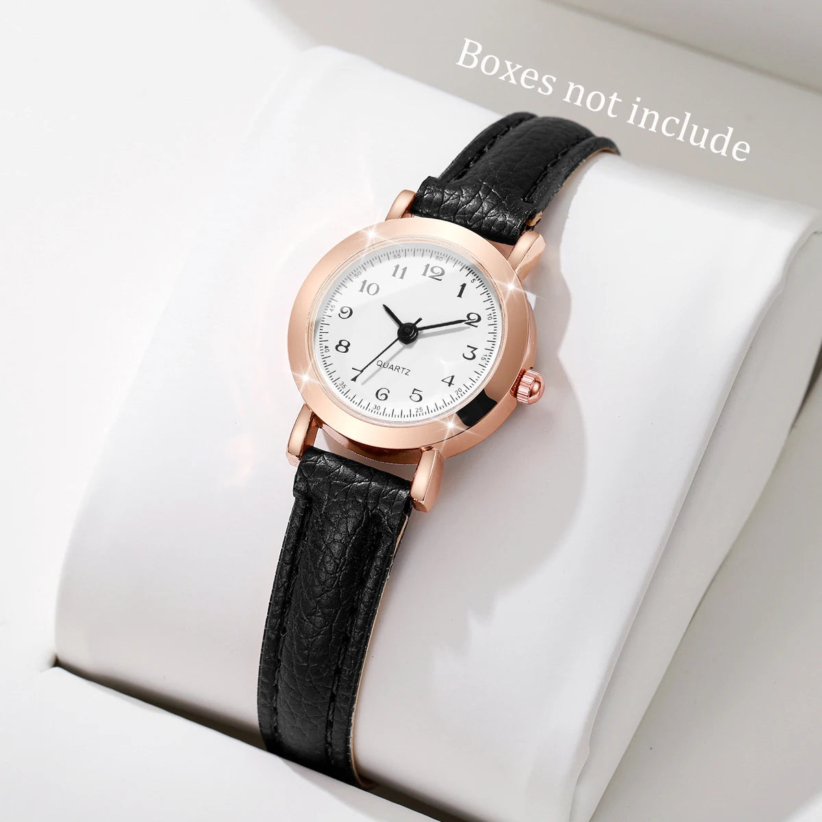 Fashion Small Dial Women Watches Ladies Leather Band Analog Quartz Wristwatch Girls Clock(Without Box)