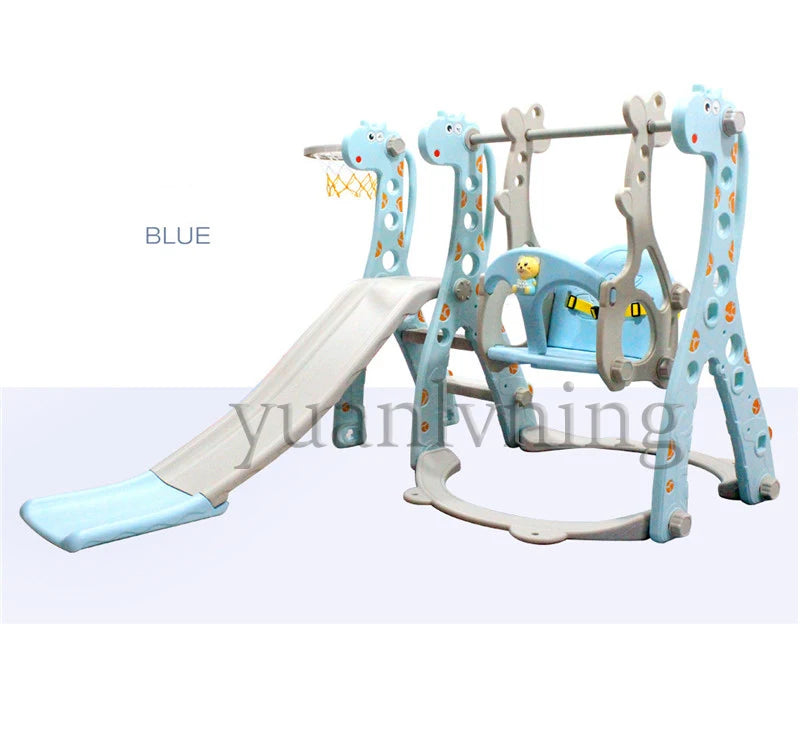 Multi-Function Children's Swing and Slide Set Indoor Toddler Playground Home Children Activity Toy for Age 1-6