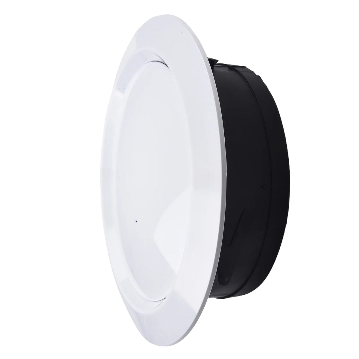 1X 75-200mm Round Air Vent Louver Grille Cover Outlet Adjustable Exhaust Vent Ducting Ventilation Grilles Ceiling Air Vent Cover