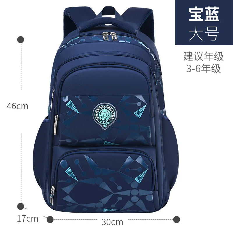 Waterproof Children School Bags for Boys Kids Backpack Primary Orthopedic School Backpacks Book Bags Schoolbag Mochila Infantil