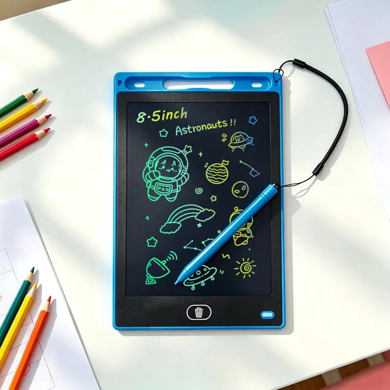 8.5 Inch LCD Drawing Tablet Electronic Writing Board Handwriting Pads Portable Doodle Board Travel Educational Toy Gift for Kid