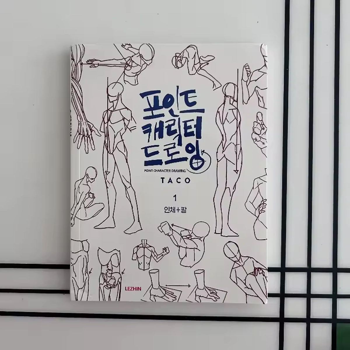 Bilingual English And Korean POINT CHARACTER DRAWING TACO Korean Painters Animation Character Quick Qrawing Art Book 