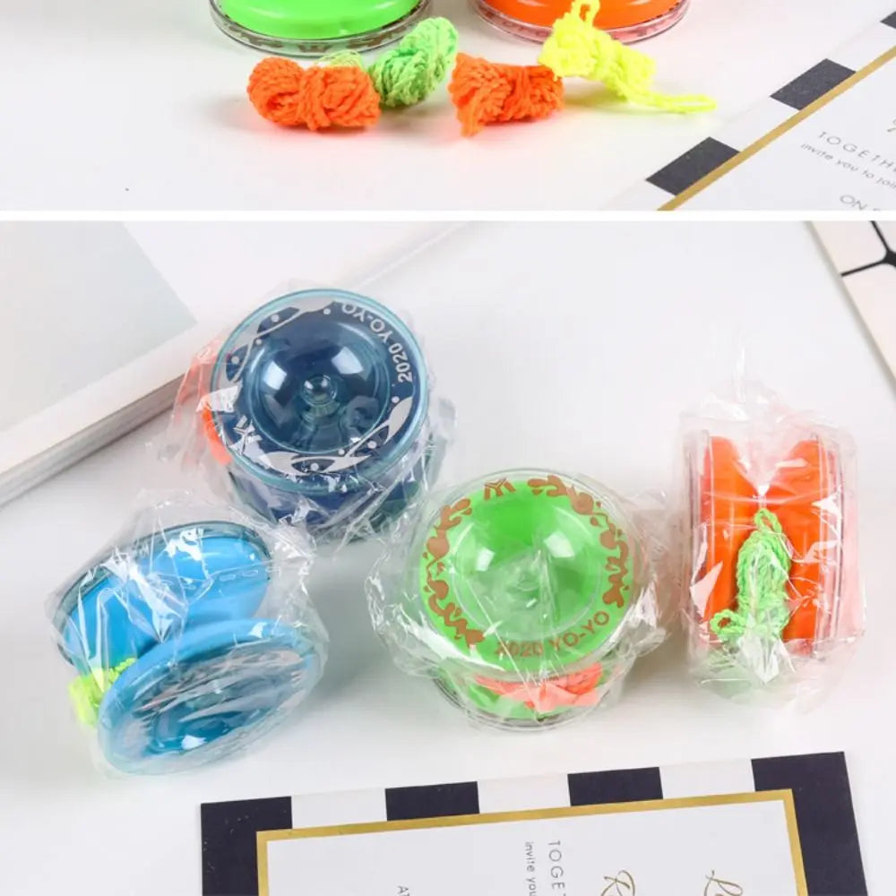 Vintage Plastic Anti Drop Safe and Durable Gift Yoyo Ball 1A Yoyo Children's Mini Cartoon Hands on Puzzle Toy