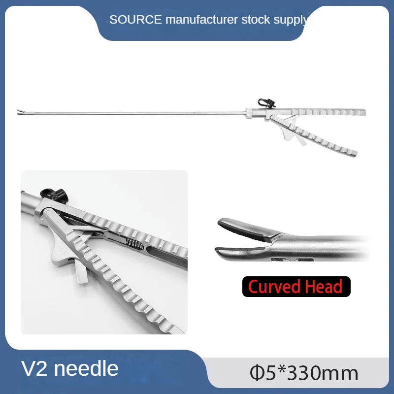 Laparoscopic Needle Holder Laparoscopic Training Instruments Reusable Needle Holder Forceps Teaching Simulation Tools