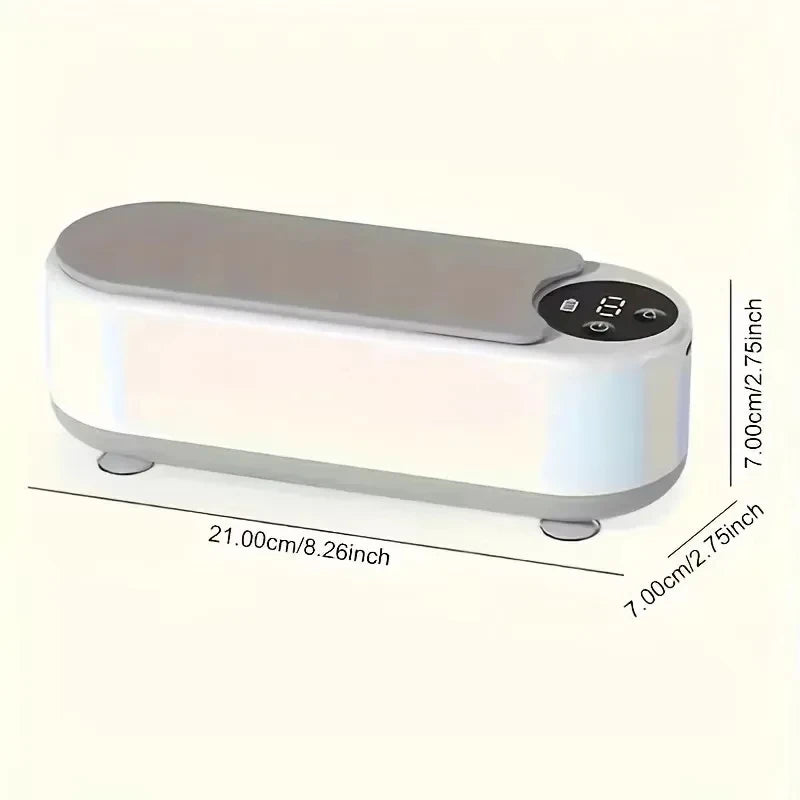 High-Frequency Ultrasonic Glasses Cleaner - 1pc Wireless Multi-Purpose Cleaning Machine for Eyewear & Accessories