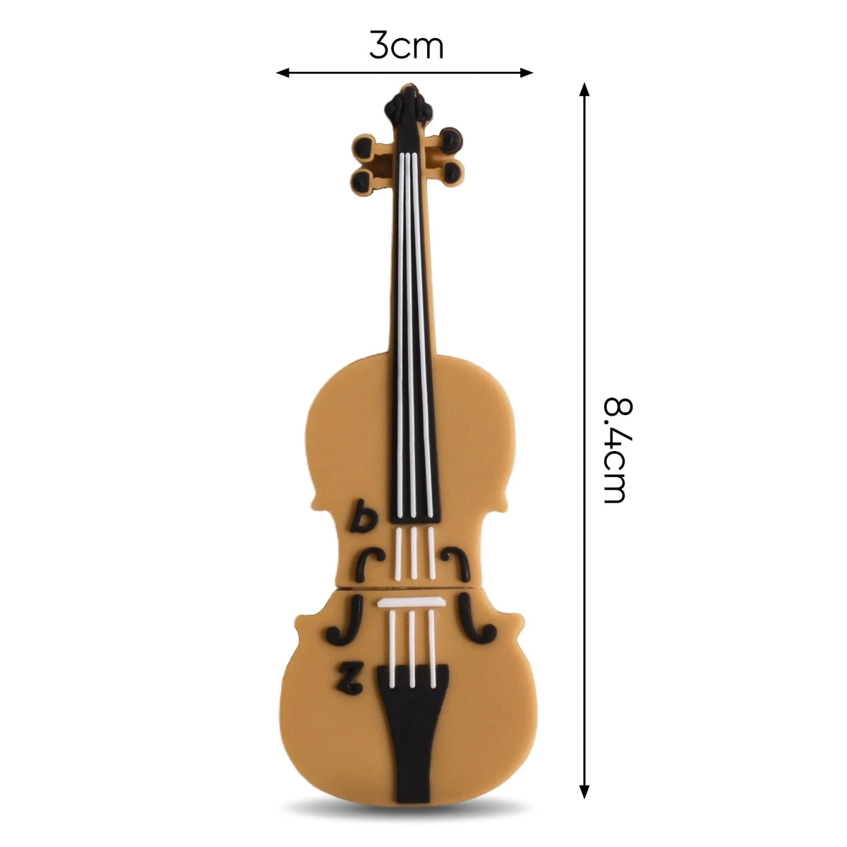 JASTER Music note Pen drive Musical instrument USB 2.0 Flash Drives 64GB 32GB 16GB 8GB Cartoon Memory stick Pendrive U disk 4GB