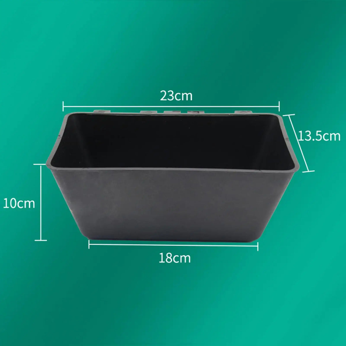 Hanging Fence Feeder Goat Feeder Multipurpose Poultry Trough Feeder Livestock Water Bucket for Duck Chicken Piglets Sheep Horse