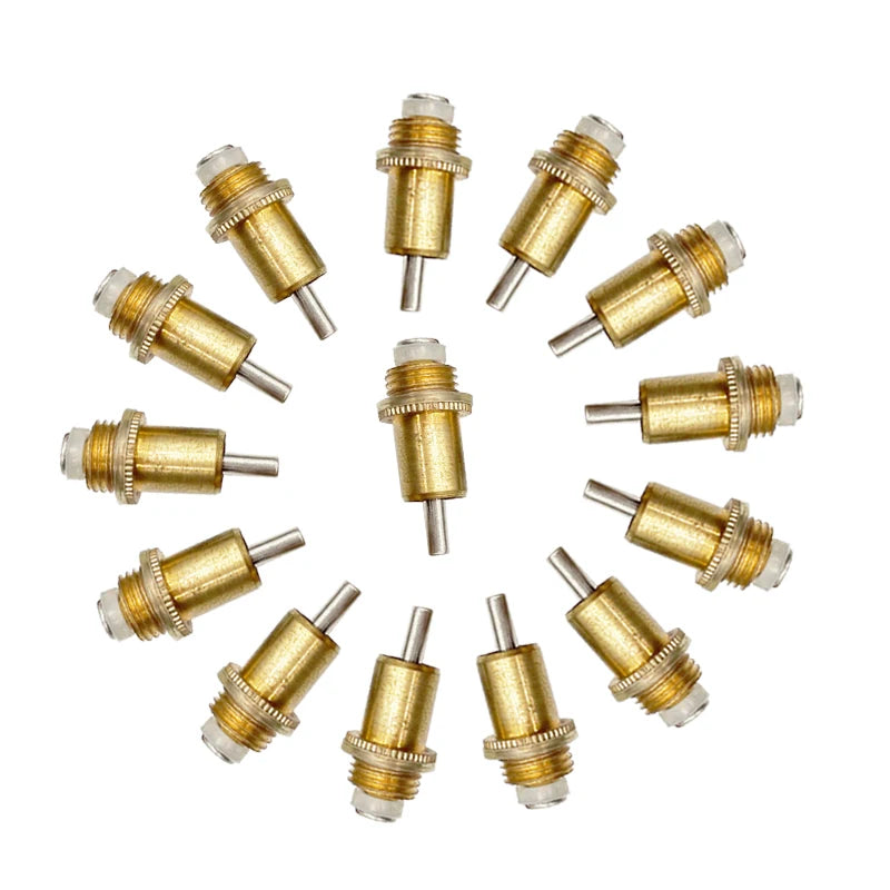 50pcs/lot Rabbit Chicken Quail Copper drinker nipples Rabbit Drinking Water Equipment Feeder Farm Animals Water Feeding