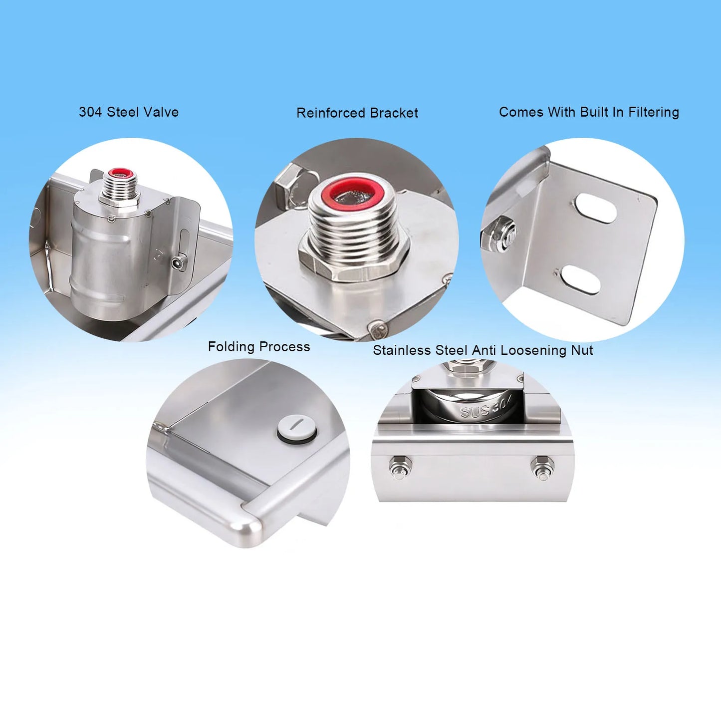 Cattle And Sheep Water Dispenser Thickened Stainless Steel Automatic Dog Feeder Trough Bowl
