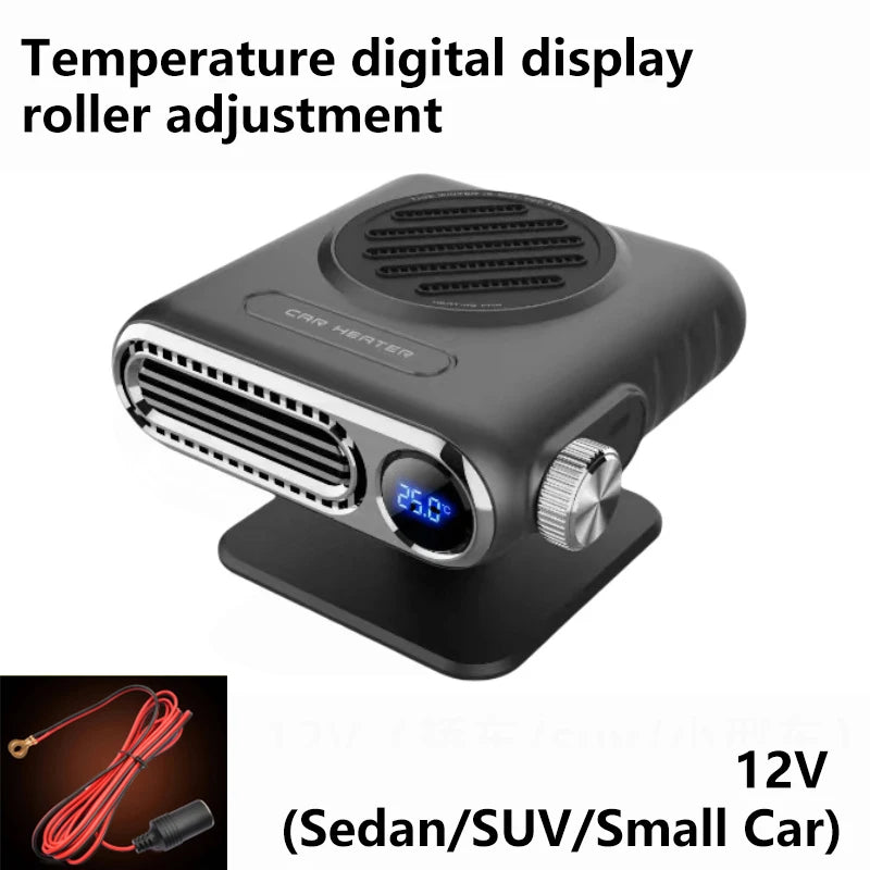 12v/24v digital display 150W car heater 2 gear speed regulation for defrosting defogging heating Air Purification 2026 
