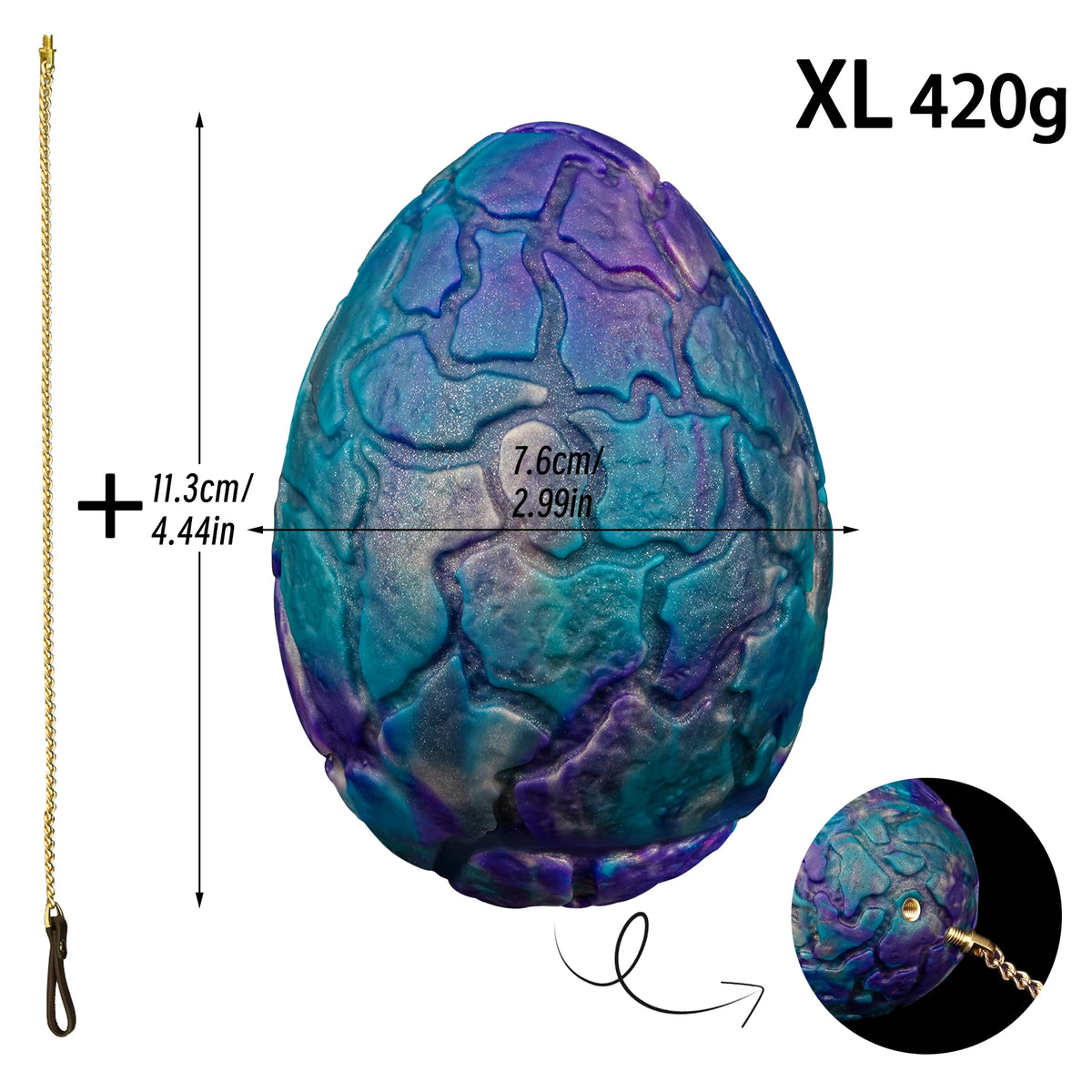 Huge Dragon Eggs Butt Plug Traction Anal Plugs Beads Oviposition Trainer Lay-Eggs Vaginal/Prostate Birth Experience Sex Toys