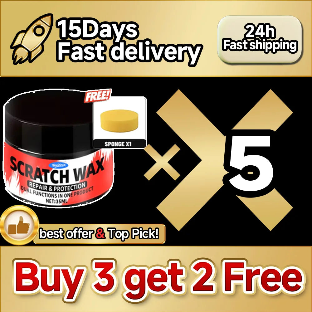 Car Scratch Repair Cream Cerium Oxide and Nano Coating for Deep Scratches Restore Shine for Auto Body Car Detailing