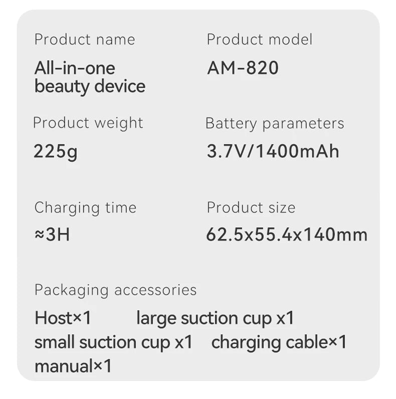 2025 Face & Body Sculpting Massager Body Cellulite Facial Machine Fat Burner Shaping Slimming Device Lose Weight Massage Tools
