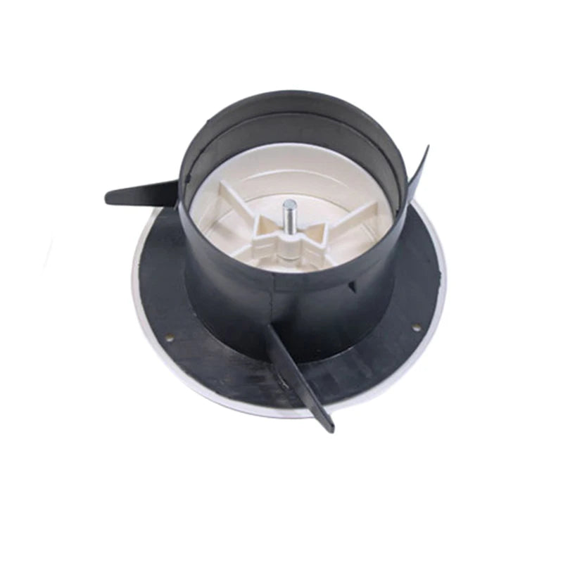 1pcs 75/100mm Air Vent Extract Valve Grille Round Diffuser Ducting Ventilation Cover Adjustable ABS Air Volume Tool