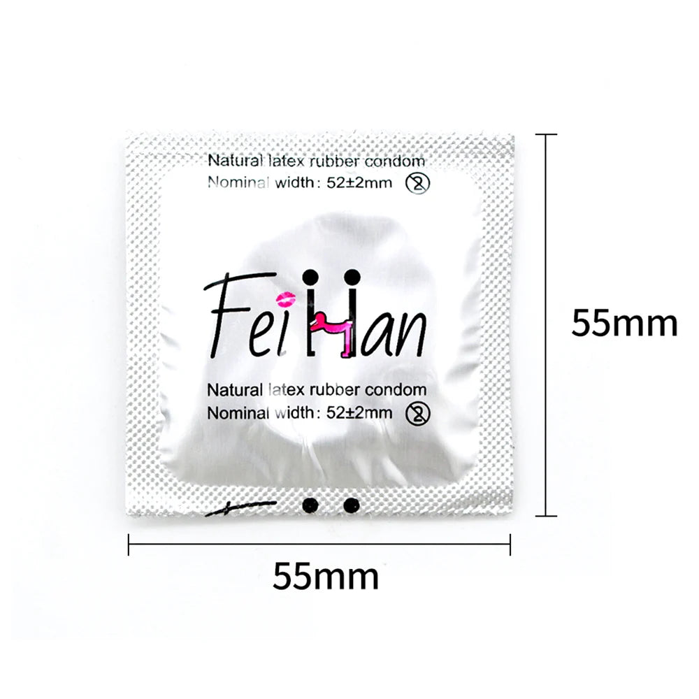 10/30/50PCS Adult Condoms Cock Penis Sleeve Ultra Thin Natural Latex Condom Contraception Sex Supplies For Men 18+ Adult Sex Toy