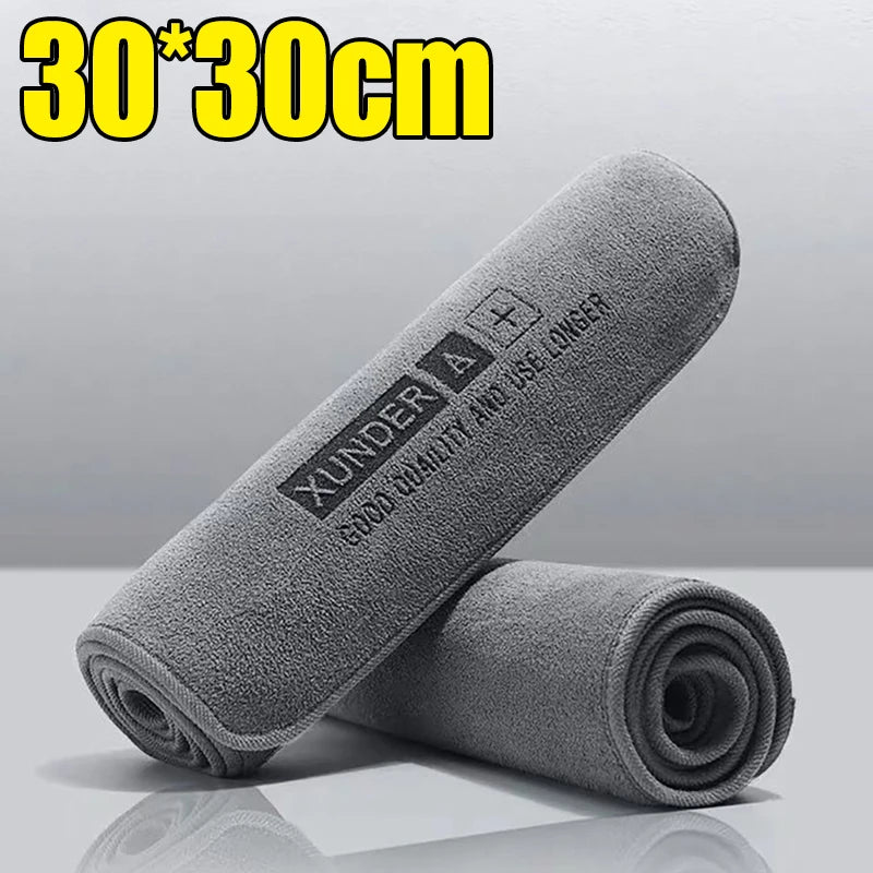 1/3/5PC High-end Microfiber Car Washing Towel Auto Cleaning Hemming Car Care Detailing Cloth Water Absorption Car Rag
