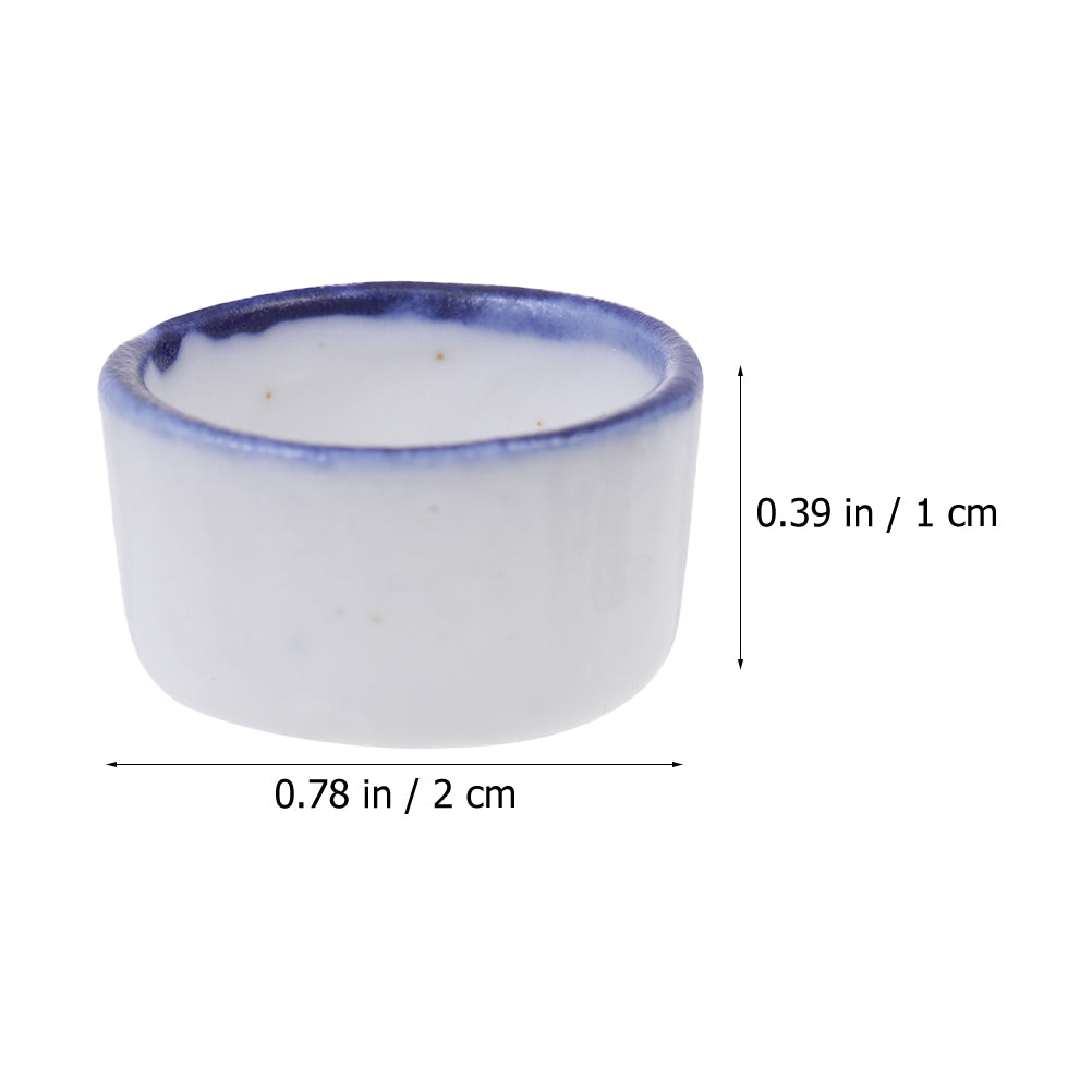 24 Pcs Reptile Water Dish Terrarium Bowl Mini Food Crawler Feeding Sink Lizard Pet Water Bowl Drinking Container Pet Drink Bowls