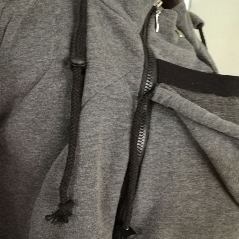 MRMT 2026 Brand Men's Hoodie Sweatshirt Cardigan Men Multi-function Kangaroo Dad Man Hoody Sweatshirts Casual Jacket Clothing