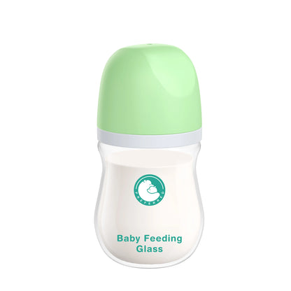 1PCS Newborn Feeding Bottles 90ML/160ML Baby Bottle Glass Bottles Anti-flatulence Milk Feeding Bottles Infant BPA free