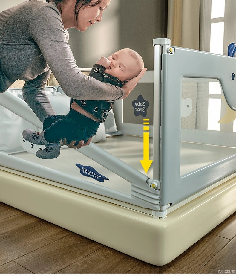 PANGDUBE 1pc Baby Safety Bed Barrier Parents Bed Guardrail for Kid Railings for Safety Bed for Children Bed Guard Bed Fence