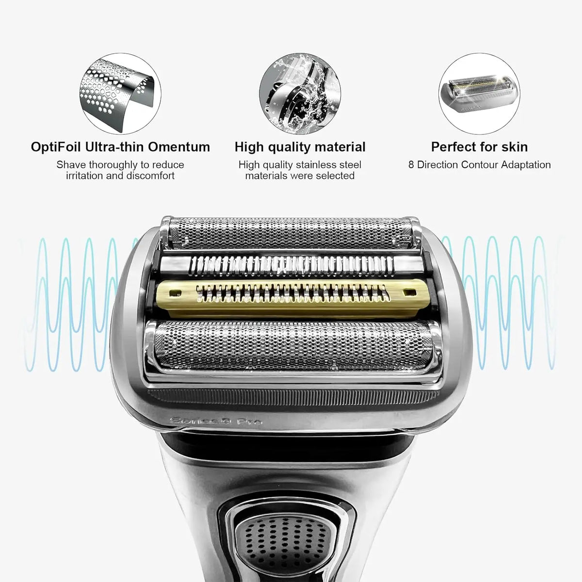 New 94M Shaver Replacement Head Compatible with Braun Series 9 Pro 9290cc 9291cc 9370cc 9376cc 9293s 9260s Electric Razors