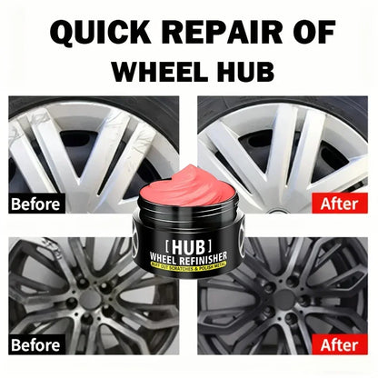 Alloy Wheel Repair Kit for Rim Scratch Removal Oxidation Protection and Shine Restoration