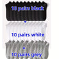 5/10-Pack Unisex Comfort-Fit Ankle Socks For All, Breathable & Lightweight - Ideal For Sports & Daily Wear