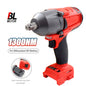 Fit For Milwaukee Battery 1300NM Large Torque Cordless Wrench Brushless Electric Impact Wrench Repair Power Tools Car Truck