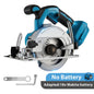 Brushless 5Inch 125mm Mini Electric Circular Saw Cordless 0-45° Adjustbale Woodworking Power Garden Tool For Makita 18V Battery