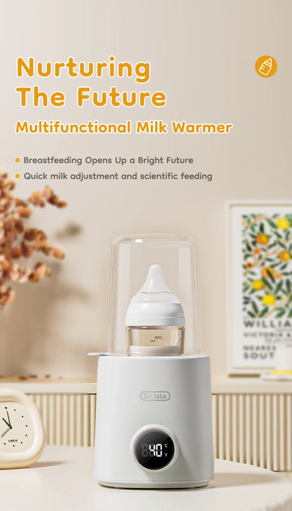 MAMIJOY Multi Function Baby Bottle Warmer 36-100° Adjustable Food Heater Milk Warmer Steriliser ACcurate Temperature Control N22