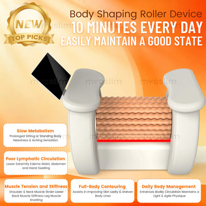 NEW Rolling Massage Chair Machine Weight Loss & Full Body Relax, 3D Roller Massager for Fat Burning Body Shaping Muscle Relief