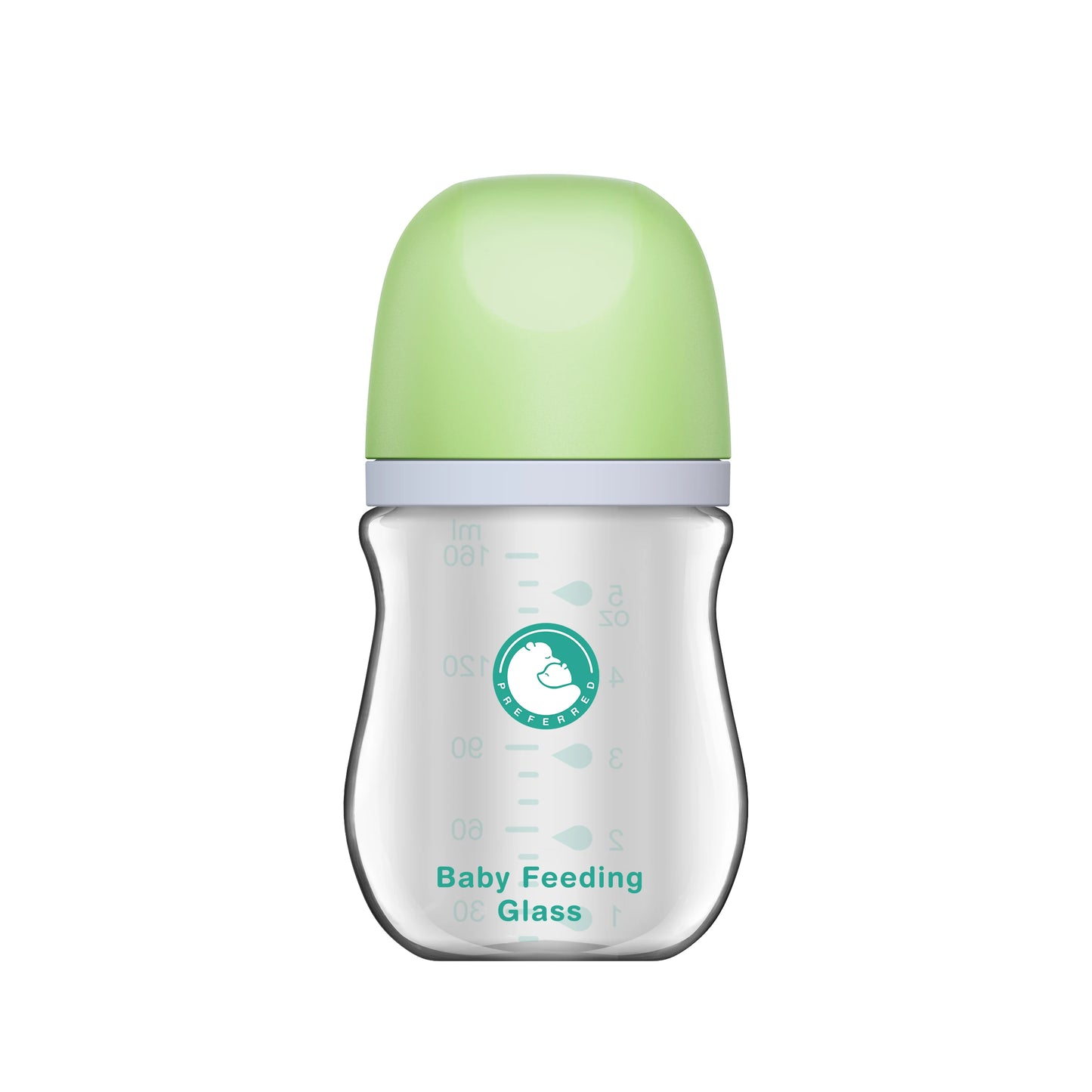 TOP Sale Baby Bottles Newborn Wide-caliber Nursing Glass Bottles Anti-flatulence Milk Feeding Bottles Infant 0-3 Month BPA Free