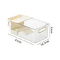 Turtle Tank with Basking Ramp Reptile Habitat Tank Resting Accessories for Amphibians Tortoises Feeding Container