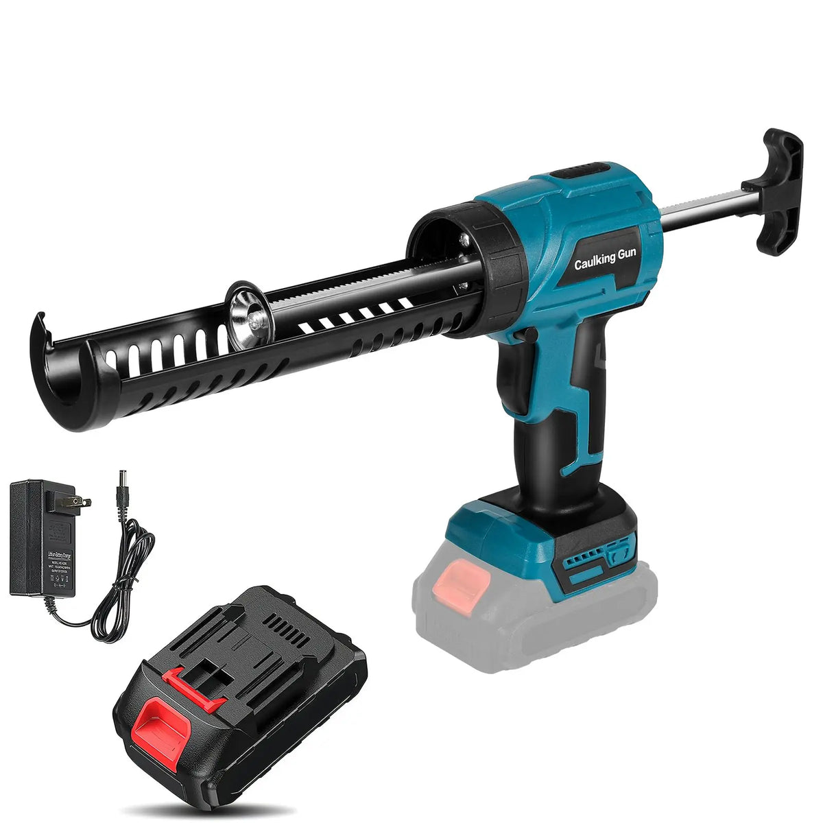 Electric Glue Gun Glass Glue Caulking Gun 4 Speeds Cordless Doors and Windows Electric Sewing Glue Tool for Makita 18V Battery