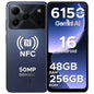 DOOGEE Note56 Plus Smartphone Android 16 48GB+256GB 6150mAh Large Battery 6.56'' 90Hz Display UNISOC T7225 50MP Camera NFC
