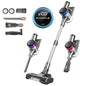 Inse S9X cordless vacuum cleaner, 70KPa, 1 L dust cup, light display battery, for animal hair, Carpet