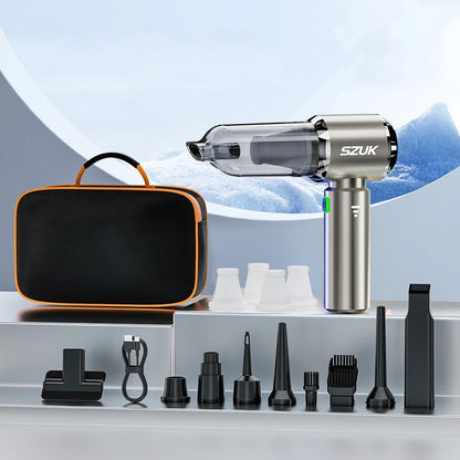 SZUK 985000Pa Car Vacuum Cleaner Portable Handheld Car Cleaner Strong Suction Cleaning Machine Mini Wireless Hand Vacuum Cleaner