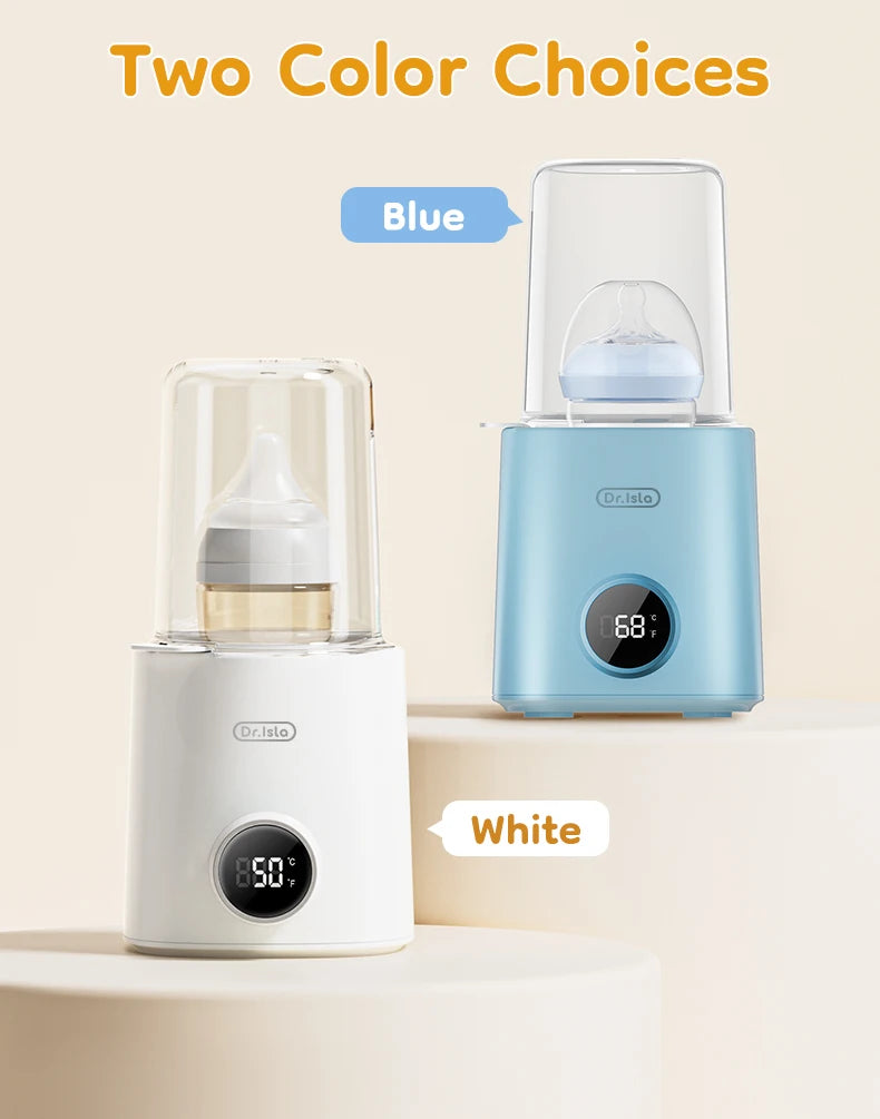 MAMIJOY Baby Bottle Warmer Multi Function 36-100° Adjustable Food Heater Milk Warmer Steriliser ACcurate Temperature Control N22