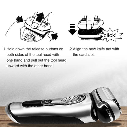 New 94M Shaver Replacement Head Compatible with Braun Series 9 Pro 9290cc 9291cc 9370cc 9376cc 9293s 9260s Electric Razors