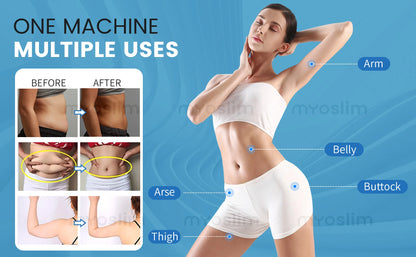 EMS Body Sculpting Machine 6500W MYIMuscle Building Fat Burning Abdominal Weight Loss Fitness Equipment