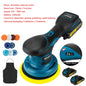 Cordless Buffer Polisher, 6 Variable Speeds, 2800-6000 RPM Car Buffer Polisher Kit With 2pcs 3.0Ah Battery For Car Polishing