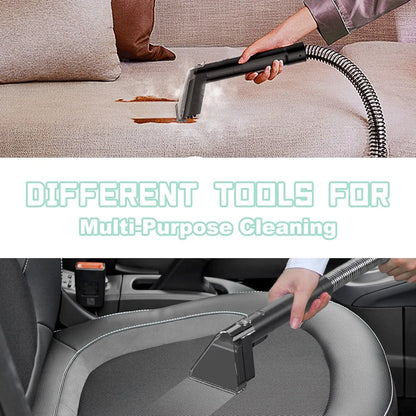 500W Portable Carpet Cleaner Machine 12Kpa Powerful Suction Multifunctional Fabric Sofa Curtain Upholstery Cleaner