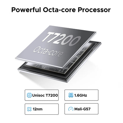 DOOGEE U11 Android 15 Tablet 11 Ultra-clear 90Hz Display 4GB RAM 128GB ROM 8580mAh Battery Dual Speaker Supports Widevine L1