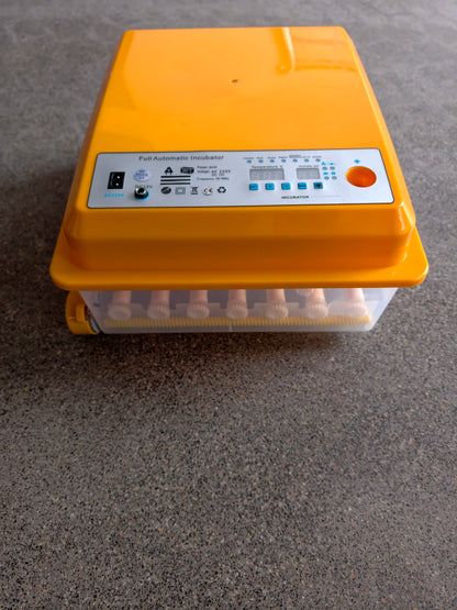 220V Mini Digital Egg Incubator with Auto Egg Turning, Low Noise Fan & Heat Insulation Cover for Chicken Duck Quail Pigeon Bird Eggs, Farm & Educational Hatching Machine
