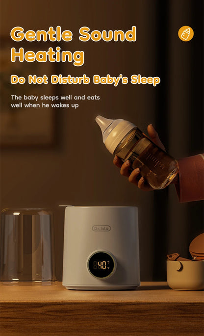 MAMIJOY Baby Bottle Warmer Multi Function 36-100° Adjustable Food Heater Milk Warmer Steriliser ACcurate Temperature Control N22