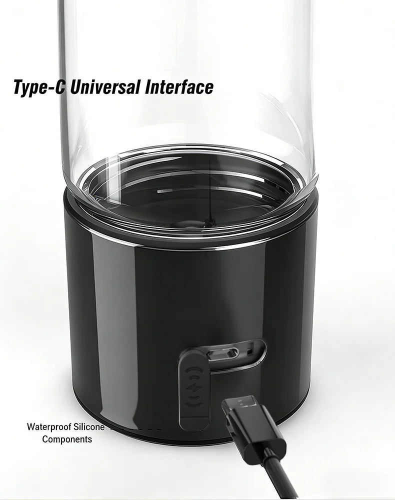 Electric Performance Hydrogen Water creator SPE PEM duel Chamber lonizer + PPB & Time Display Electric Hydrogen Water