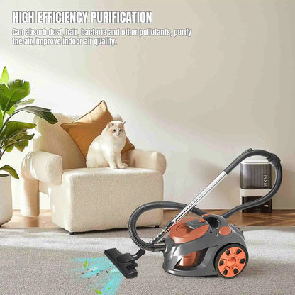 3300W Portable Vacuum Cleaner Powerful Household Multi-functional Dust Removal Mite Vacuum Cleaner for Floors Tile Carpets Hair