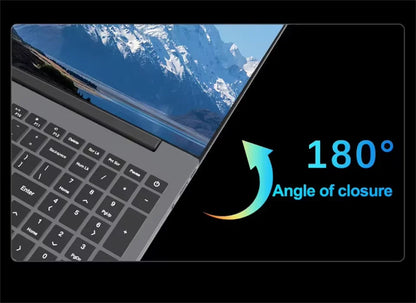 FUCHU 2026 Portable 15.6 Inch Fingerprint Unlock Backlit Keyboard Laptop Computers 16GB DDR3 RAM 512GB 1TB 2TB SSD Intel i3-6006U Notebook Windows 11 Pro Office Study Game PC Laptop